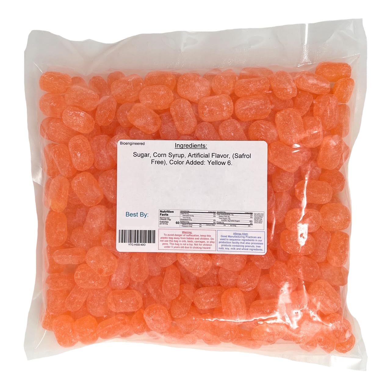 Sanded Sassafras Hard Candy Drops