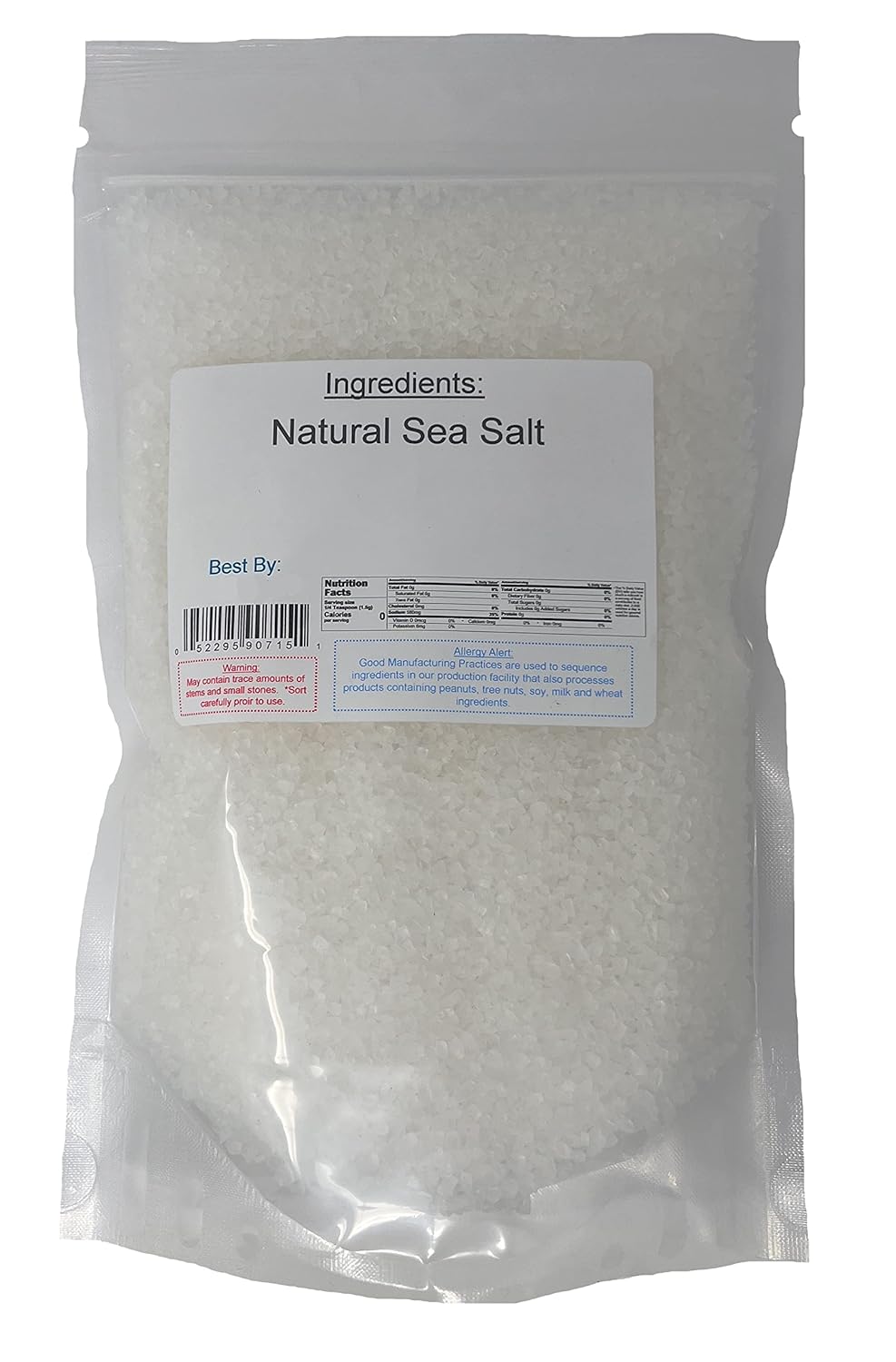Sea Salt, Mill Grind - 2 Lbs