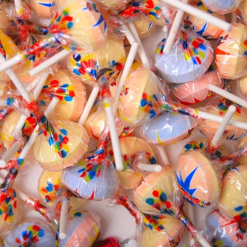 Smarties Double Lollies | Double-Flavored Lollipops | Bulk 2, 4 & 20 lb