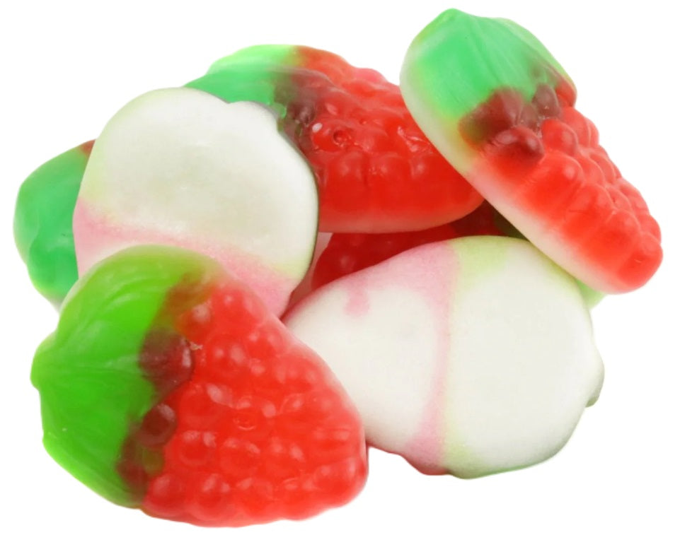 Strawberries and Creme Gummies - 80 Oz Bulk Bag