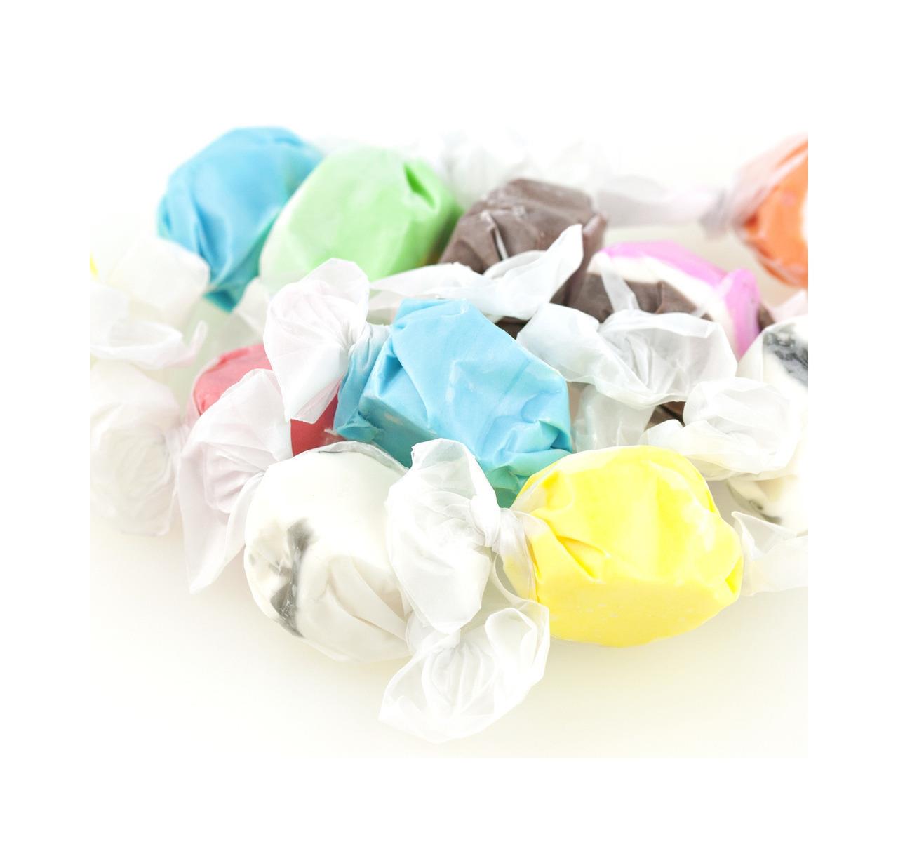 Salt Water Taffy, Assorted Flavors, Soft, Non-Sticky