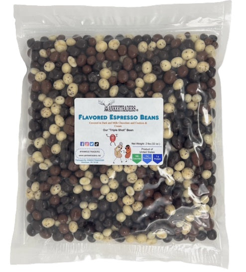 Espresso Beans, Triple Shot, Dark, Milk & Latte Chocolate Coated