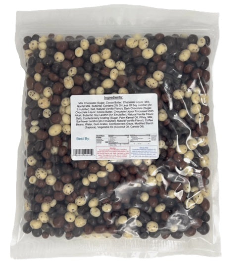 Espresso Beans, Triple Shot, Dark, Milk & Latte Chocolate Coated