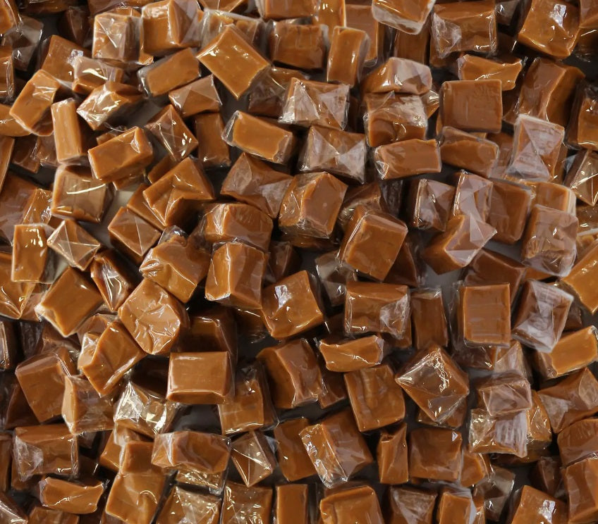 Vanilla Caramels, Individually Wrapped, Bulk & Wholesale
