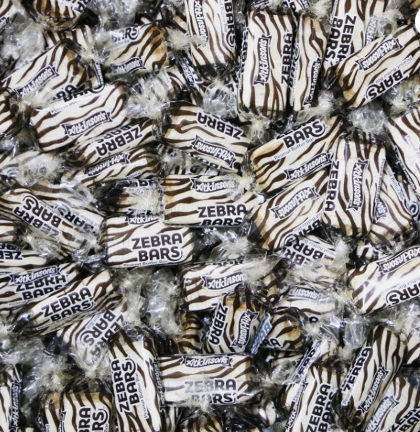 Atkinson Zebra Peanut Butter Bars (New Look, Same Taste)