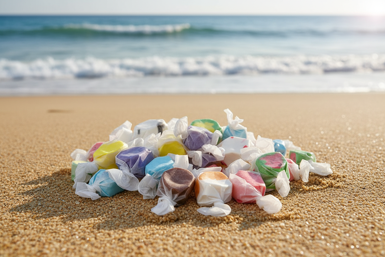Assorted Saltwater Taffy Beach Lifestyle