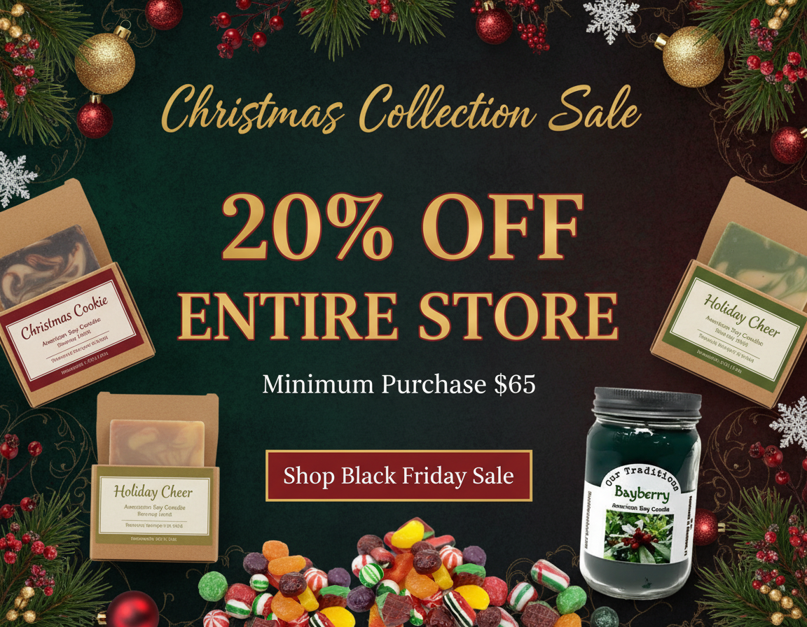 Black Friday Holiday Sale - 20% Off $65+