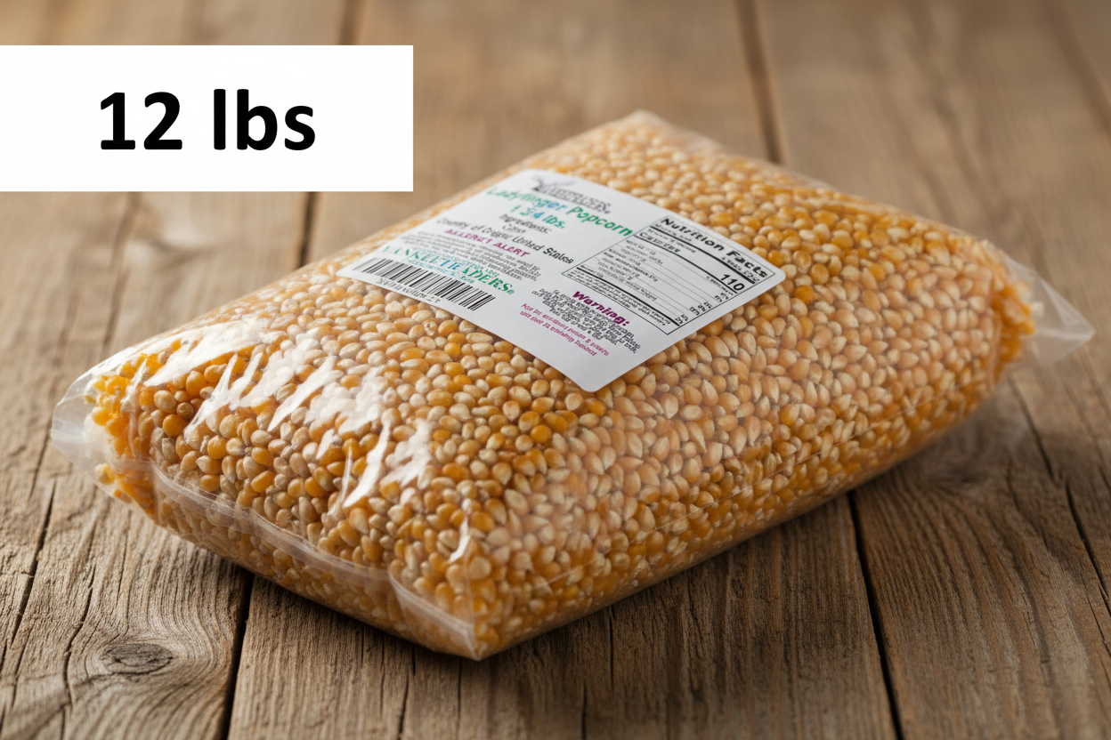 Bulk Ladyfinger Popcorn 12 lbs