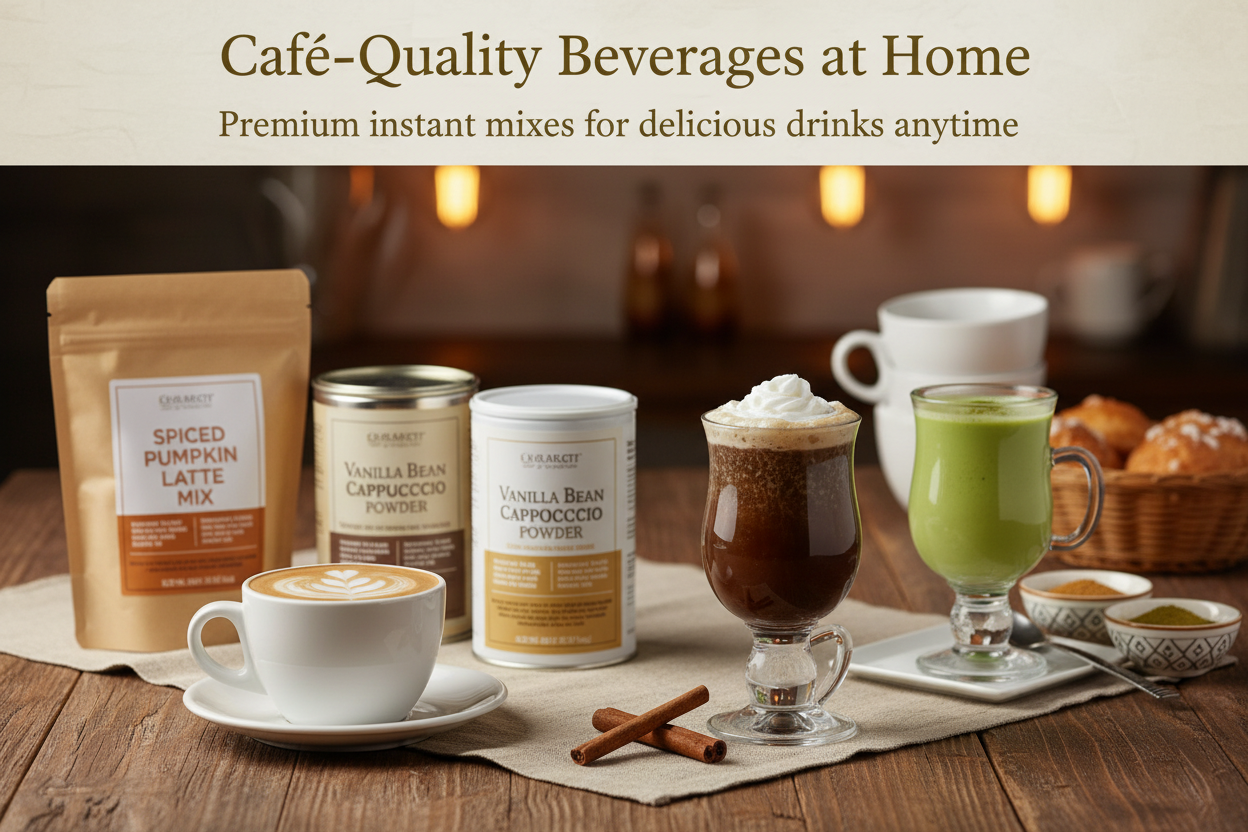 Café-Quality Beverages at Home