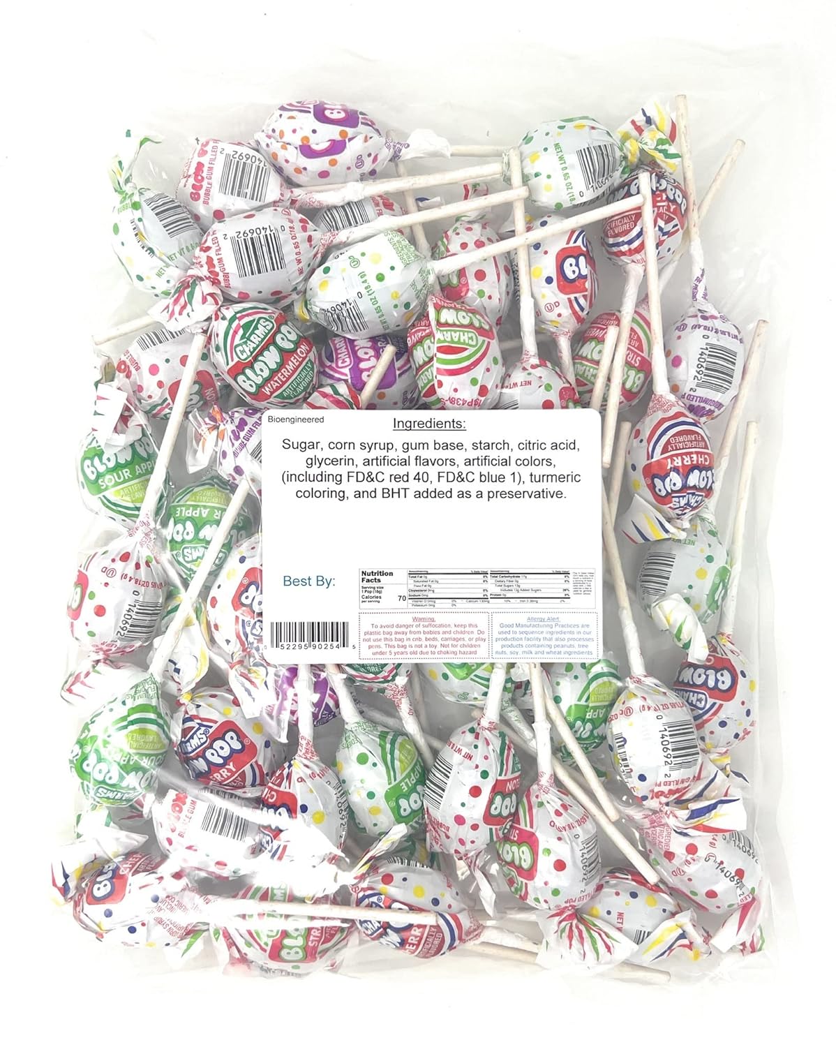 Charms Blow Pops Assorted Flavors