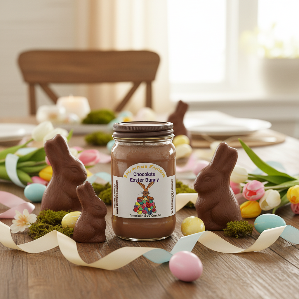 Chocolate Easter Bunny Lifestyle Image