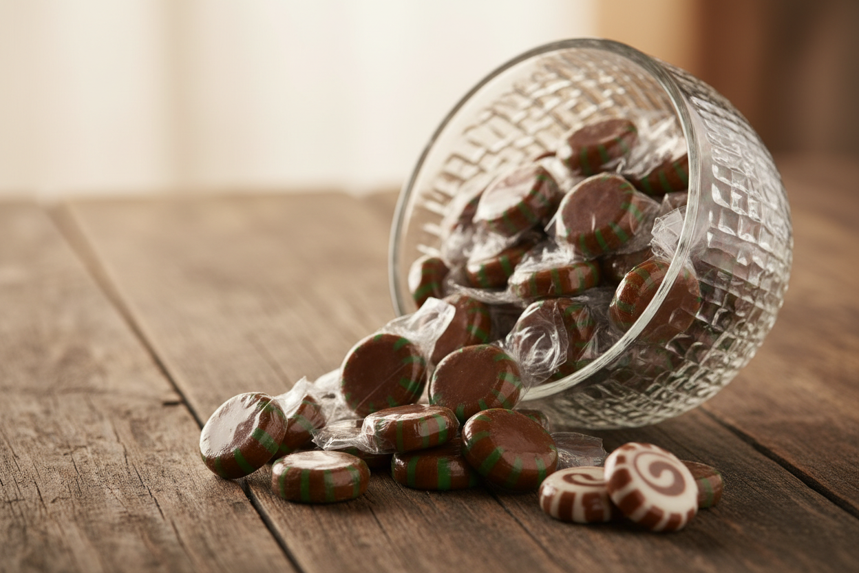 Chocolate Starlight Mints Lifestyle