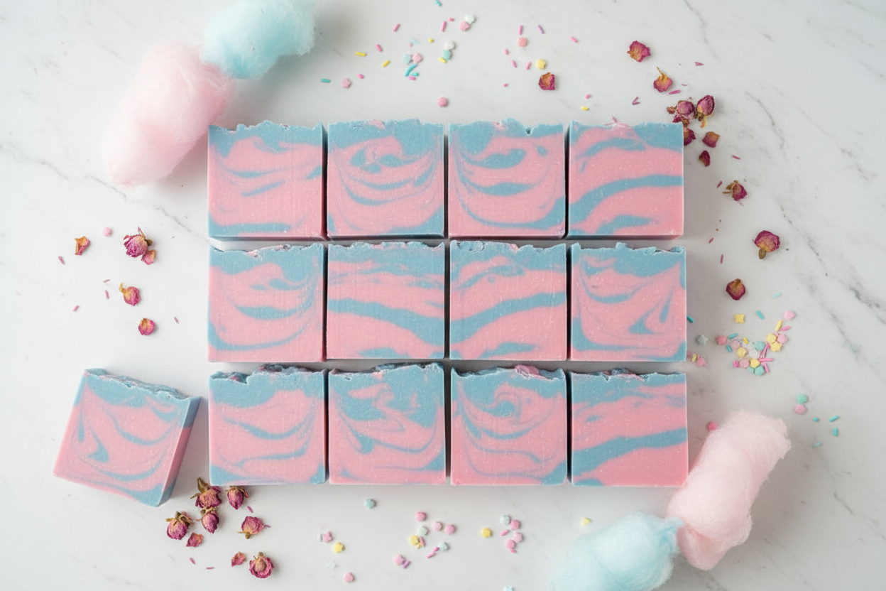 Cotton Candy Soap 12-Pack
