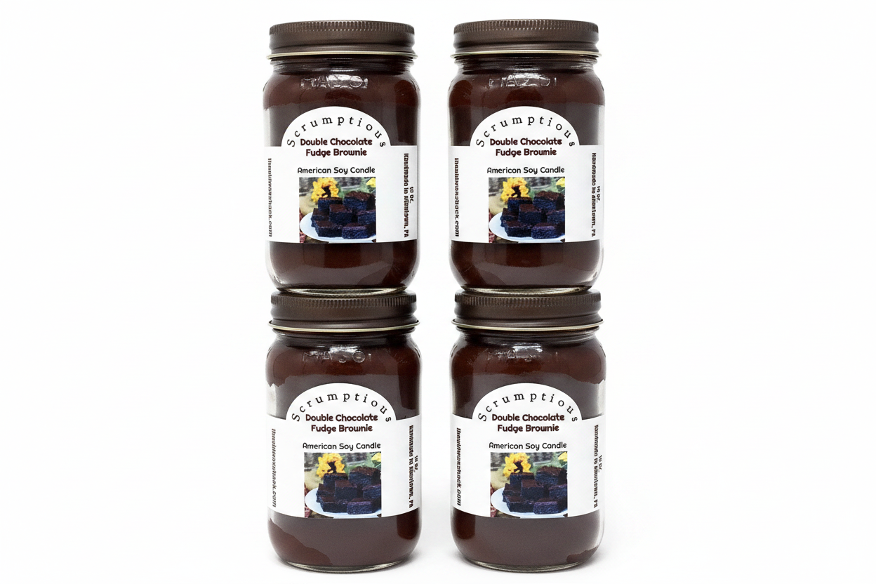 Double Chocolate Fudge Brownie - 4 Pack