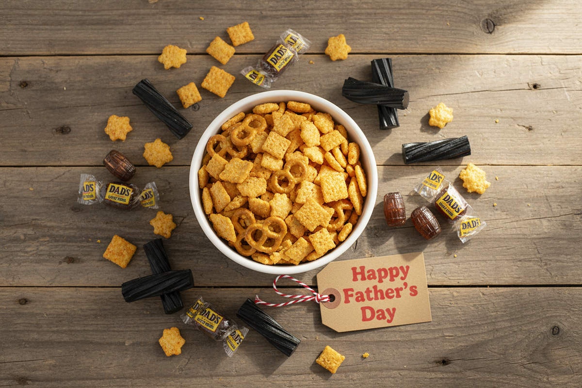 Father's Day Hero with Real Products