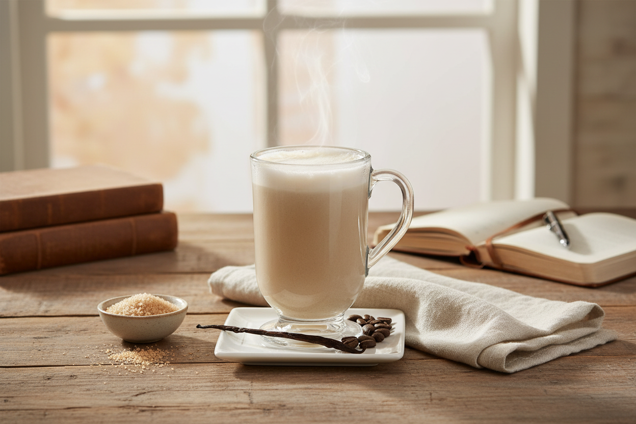 French Vanilla Cappuccino - Cozy Lifestyle