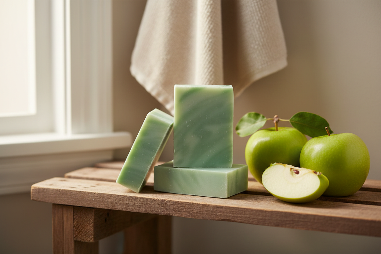 Granny Smith Apple Soap Lifestyle