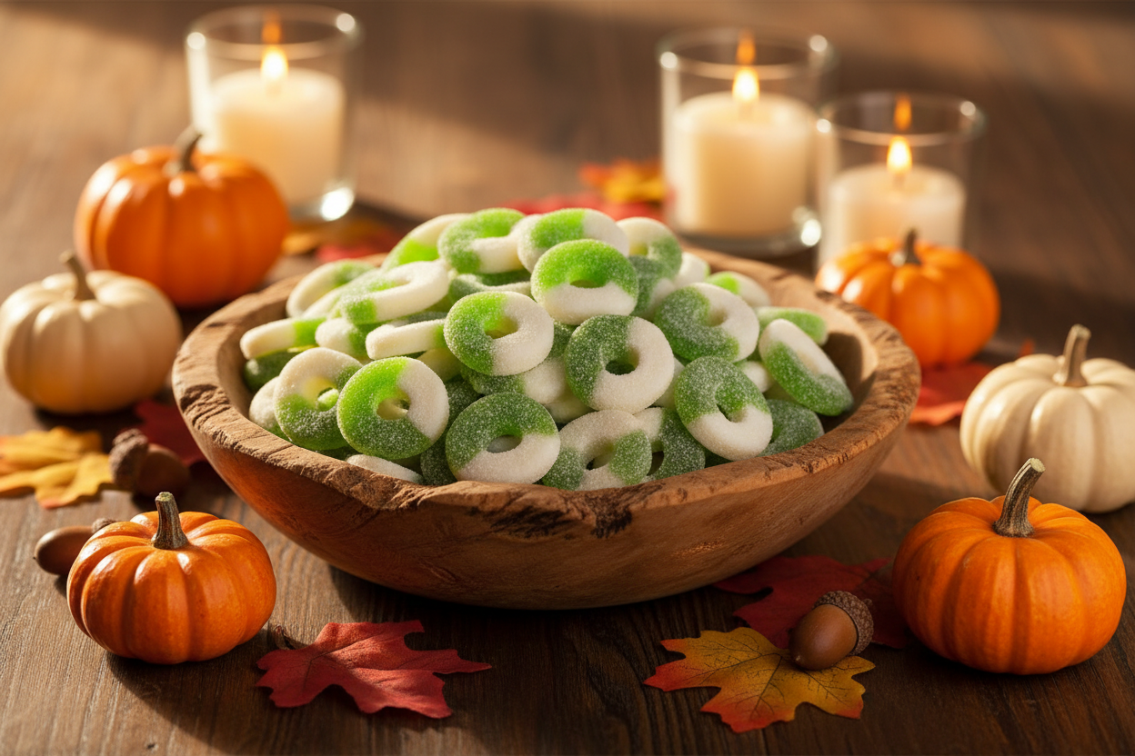 Green Apple Gummy Rings – Fall Lifestyle