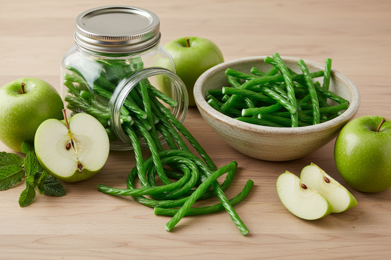 Green Apple Licorice Twists - Lifestyle