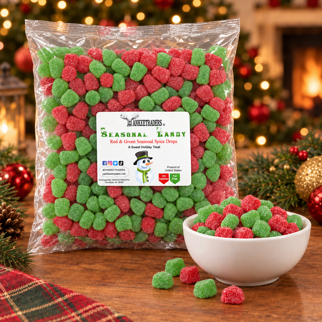 Holiday spice drops lifestyle scene without bag weight text