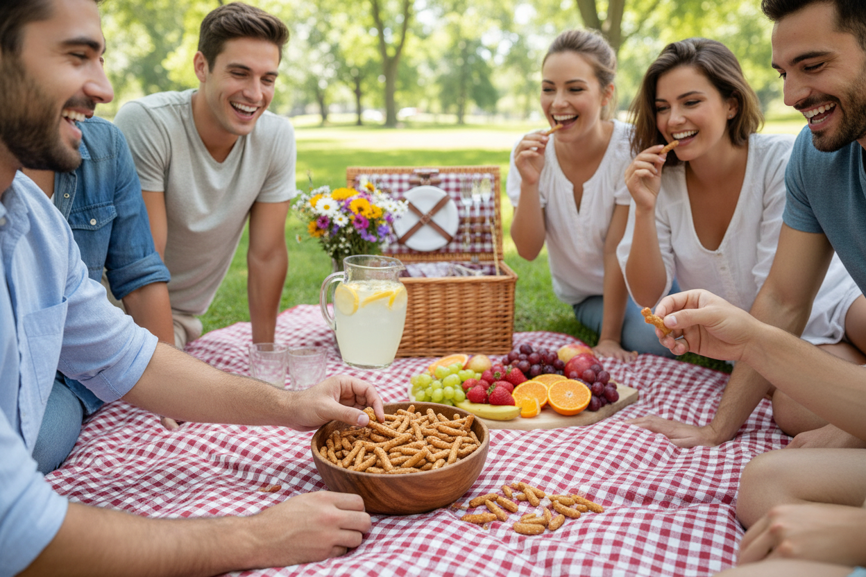Honey Roasted Sesame Sticks Picnic
