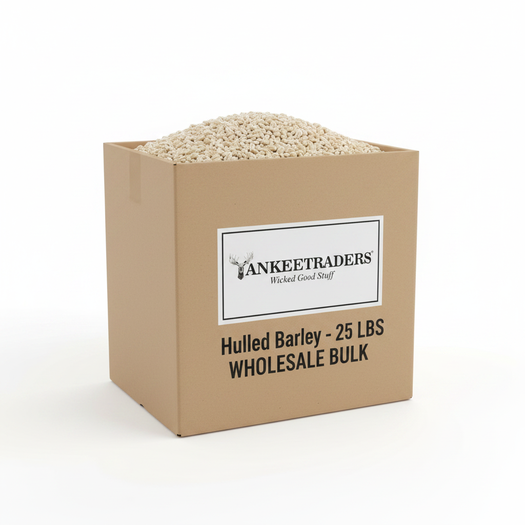 Hulled Barley - 25 lb Kraft Box