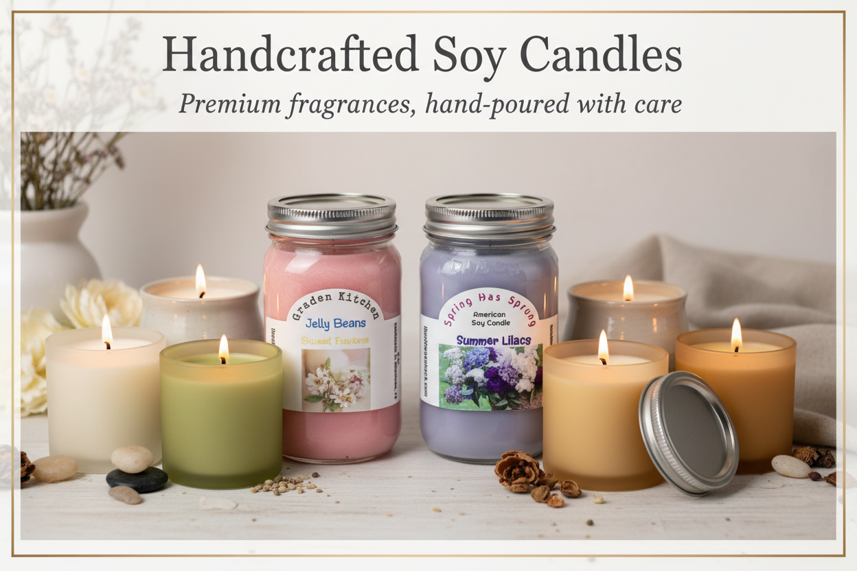 Handcrafted Soy Candles