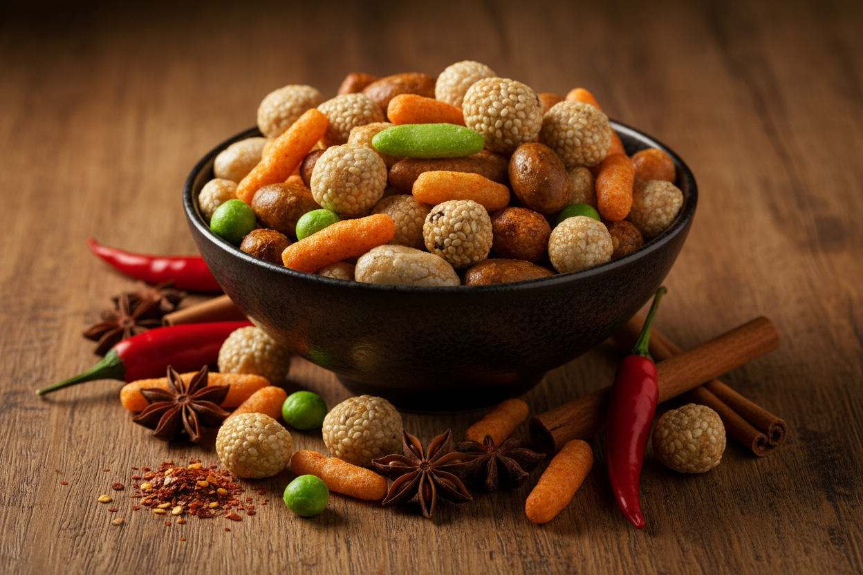 Indian Summer Snack Mix Lifestyle
