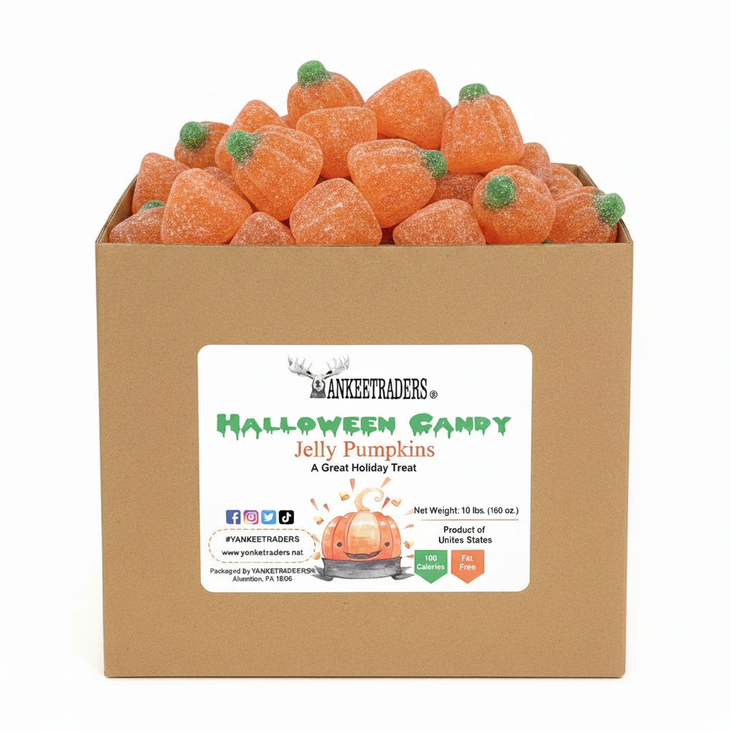 Jelly Pumpkins – 10 lb Kraft Box