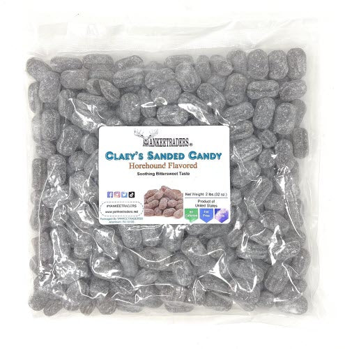 Sanded Horehound Hard Candy Drops