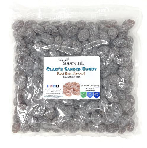 Sanded Root Beer Hard Candy Drops