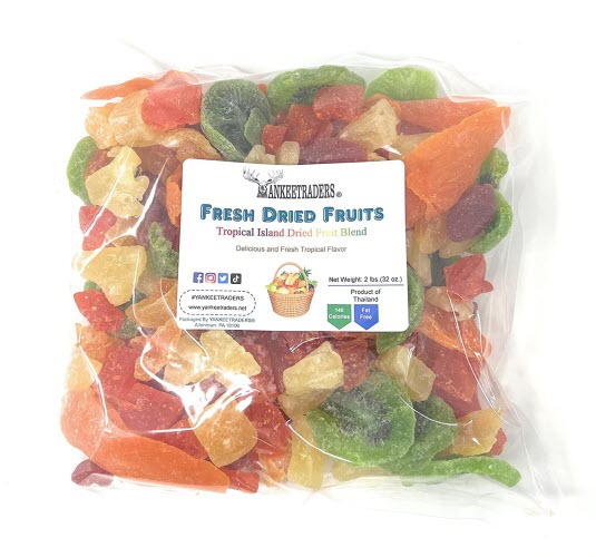 Tropical Fruit Salad Blend (Dried)