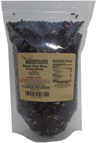 Rice, Imported Black Thai Rice (Purple Sticky) - 2 Lbs