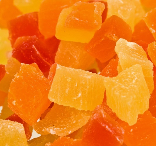 Cantaloupe Slices (Dried) ~ 2 Lbs