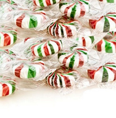 Starlight Mints - Red, Green & White Christmas Peppermint Candy