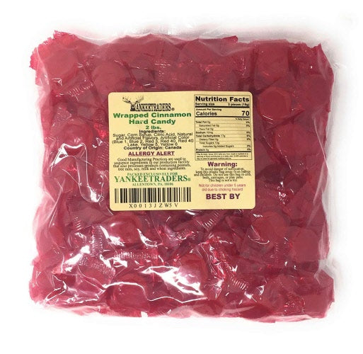 Cinnamon Wrapped Candy - 2 Lbs