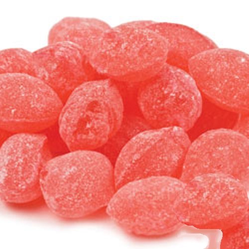 Sanded Watermelon Hard Candy Drops