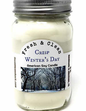 Crisp Winters Day 16 Oz Soy Candle (Retiring Scent - Quantities Limited)