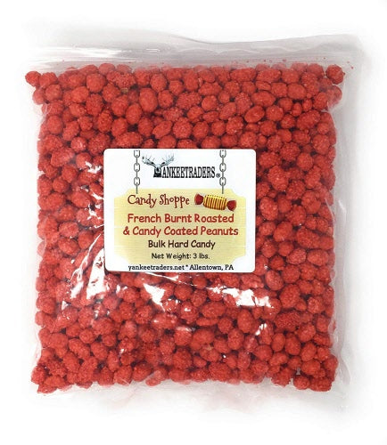 French Burnt Roasted & Candy Coated Peanuts - 3 LBS
