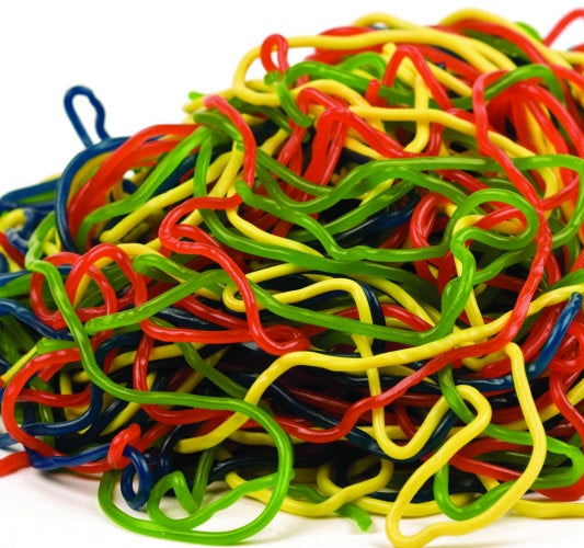 Licorice Laces, Rainbow, Bulk, Assorted Flavors - 2 Lbs