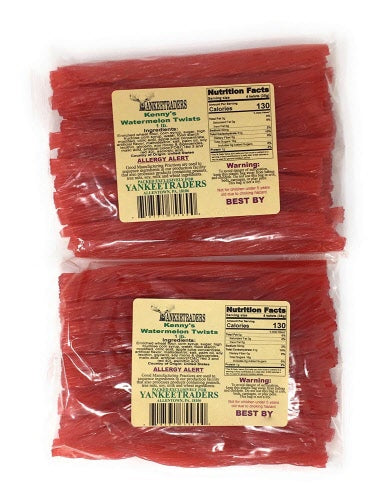 Licorice Twists Watermelon Flavor Licorice 2 / 1 Pound Bags