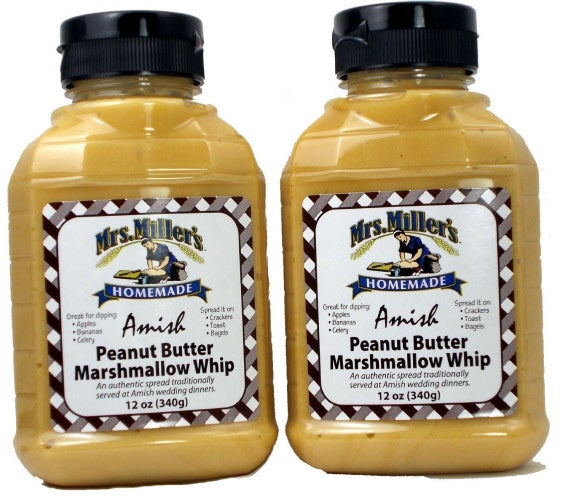 Amish Peanut Butter Marshmallow Whip - 2 / 12 Oz. Bottles