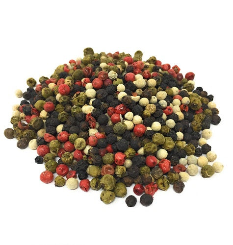 Peppercorns, Rainbow Assorted Whole, 8 Ounce