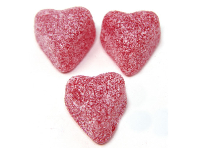 Valentine Sour Cherry Hearts - 2 LB