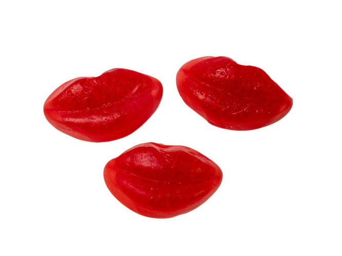 Gummy Red Smoocher Lips Candy, 2.2 Pound Bag