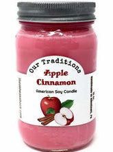 Apple Cinnamon 16 Oz Soy Candle