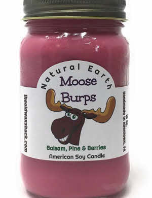 Moose Burps 16 Oz. Soy Candle