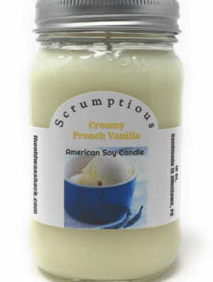 Creamy French Vanilla 16 oz. Soy Candle