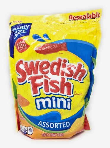 Swedish Fish, Assorted Flavors, 1.8 Pound Bag