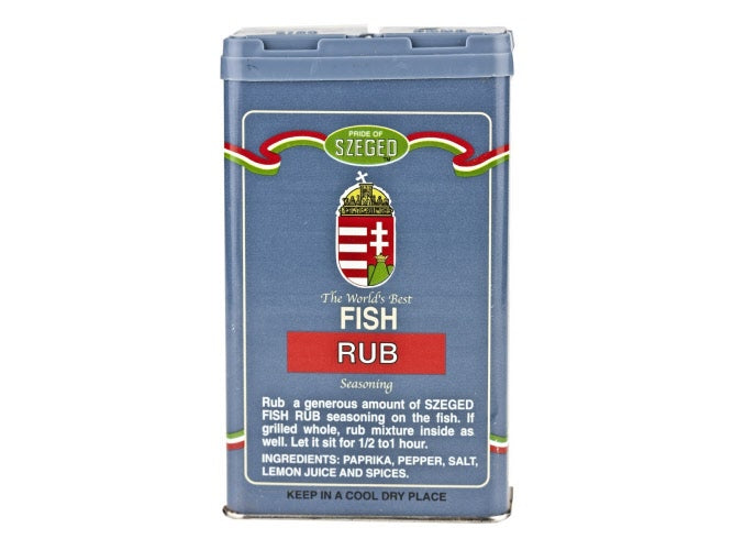 Szeged - Fish Spice Rub / Gourmet Rub / 2 -5 Oz. Tins